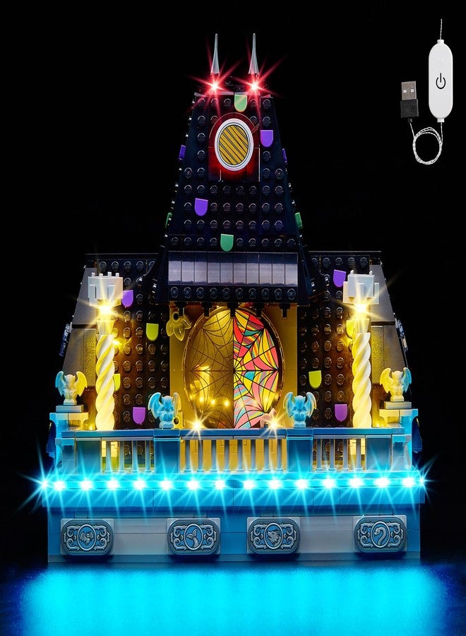 Kyglaring طقم إضاءة LED من Kyglaring متوافق مع مكعبات بناء Lego Wednesday وغرفة نوم إينيد 76781، تحكم باللمس مُحسّن وخاصية التعتيم، الإضاءة فقط (المجسم غير مُضمن)، إصدار يعمل باللمس - Image 1